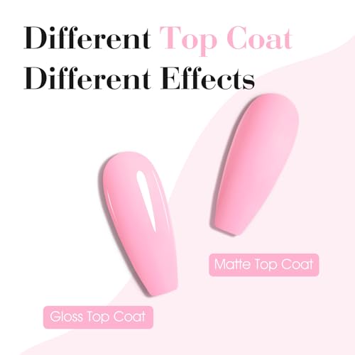 Image of CANNI Baby Pink Gel Nail Polish, 1Pcs Nude Pink Gel Polish Light Nude Color Soak Off U V Nail Manicure Salon DIY at Home
