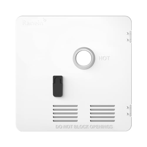 Image of Ranein RV Water Heater Door Kit, 18x18 Inches White Panel, Compatible with Ranein Models Only