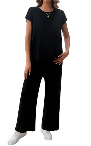 BestWendding Womens 2 Pieces Lounge Sets Knit...