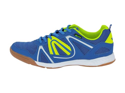Lico Herren Fit Indoor Hallenturnschuh, Blau Lemon, 44 EU
