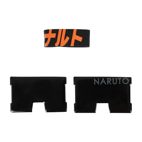Bioworld Naruto Kanji Name Black Metal Minimalist Card Holder4