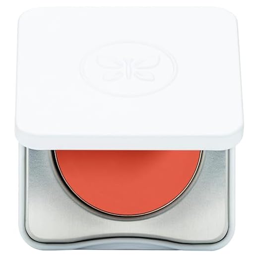 Honest Beauty Crème Cheek + Lip Color, Coral Peach | Bright Warm Peach |EWG Certified + Dermatologist & Physician tested & Vegan + Cruelty free | 0.10 oz.