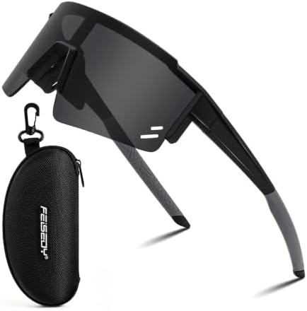 FEISEDY Kids Sports Sunglasses UV400 for Youth, Ages 8-16 B0048