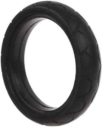 Replacement Outer Tire Cart Tire Tubeless Tyre Elastic Long Lasting Wheel Accessories for Strollers Elasticity