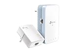 TP-Link TL-WPA7517 Kit Powerline WiFi, PLC, AV1000 Mbps, 750 Mbps en WiFi ,Doble Banda, 1 Puerto Gigabit, Plug and Play, HomePlug AV2