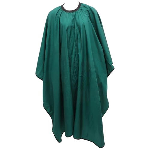 Homoyoyo capa impermeable para corte de cabello adulto con color verde
