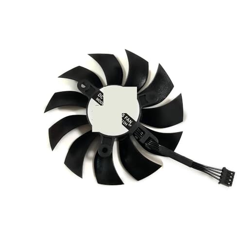 LFGOZSD Ventilador para Tarjeta gráfica VGA de 90 mm (85 mm), PLA09215B12H, 4 Pines, refrigeración para EVGA GTX1060 SC ACX