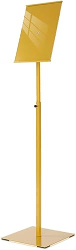 Soporte de suelo ajustable de alta resistencia, soporte de cartel de aleación de aluminio, marco de presión de aleación de aluminio, 9.4 x 12.5