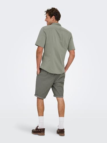 Chemise à manches courtes Onsrobin Only & Sons extensible et légère - 5