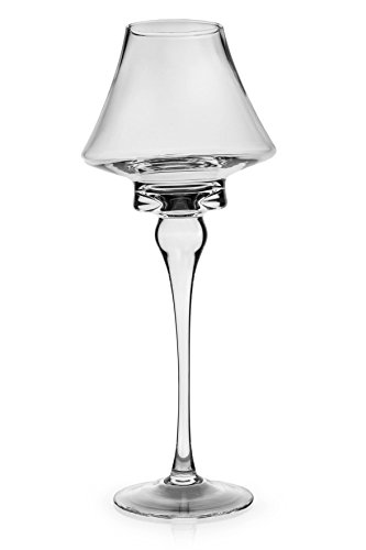 Kaheku Zylinder Dallas Platin Lüster-Rauch 28 cm hoch Cover