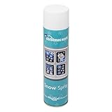 UK Christmas World 600ml Snow Spray Giant Can Big Fake Artificial Snow Windows Trees Decorations