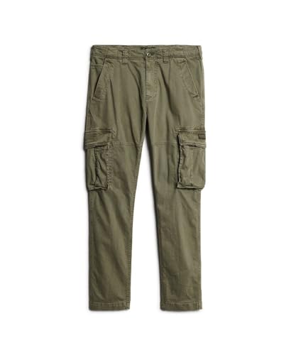 Superdry Para Homem. M7011132A CalçAs Cargo Core Verdes (33/32), Casual, AlgodãO - 8