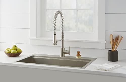Gerber Plumbing Parma Pre-Rinse Kitchen Faucet With Spring Spout #TOP2