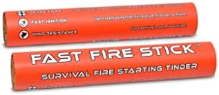 Procamptek Fast Fire Stick - Fire Starting Tinder - 2 Pack
