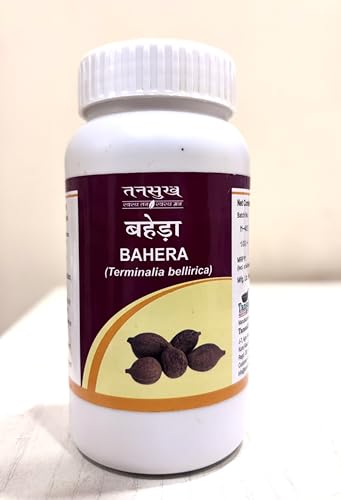 Tansukh Baheda Churna - Pack of 3 (100g Each) | Baheda Fruit Powder | Supports in Digestion and Immunity | Helps to Treat Cough, Sore Throat & Constipation | Bibhitaki/Bahada