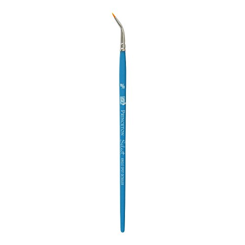 Image of Princeton 10011482 3750TS-10 /0 Select Artiste Spot Detailer Angle Paint brush, Synthetic