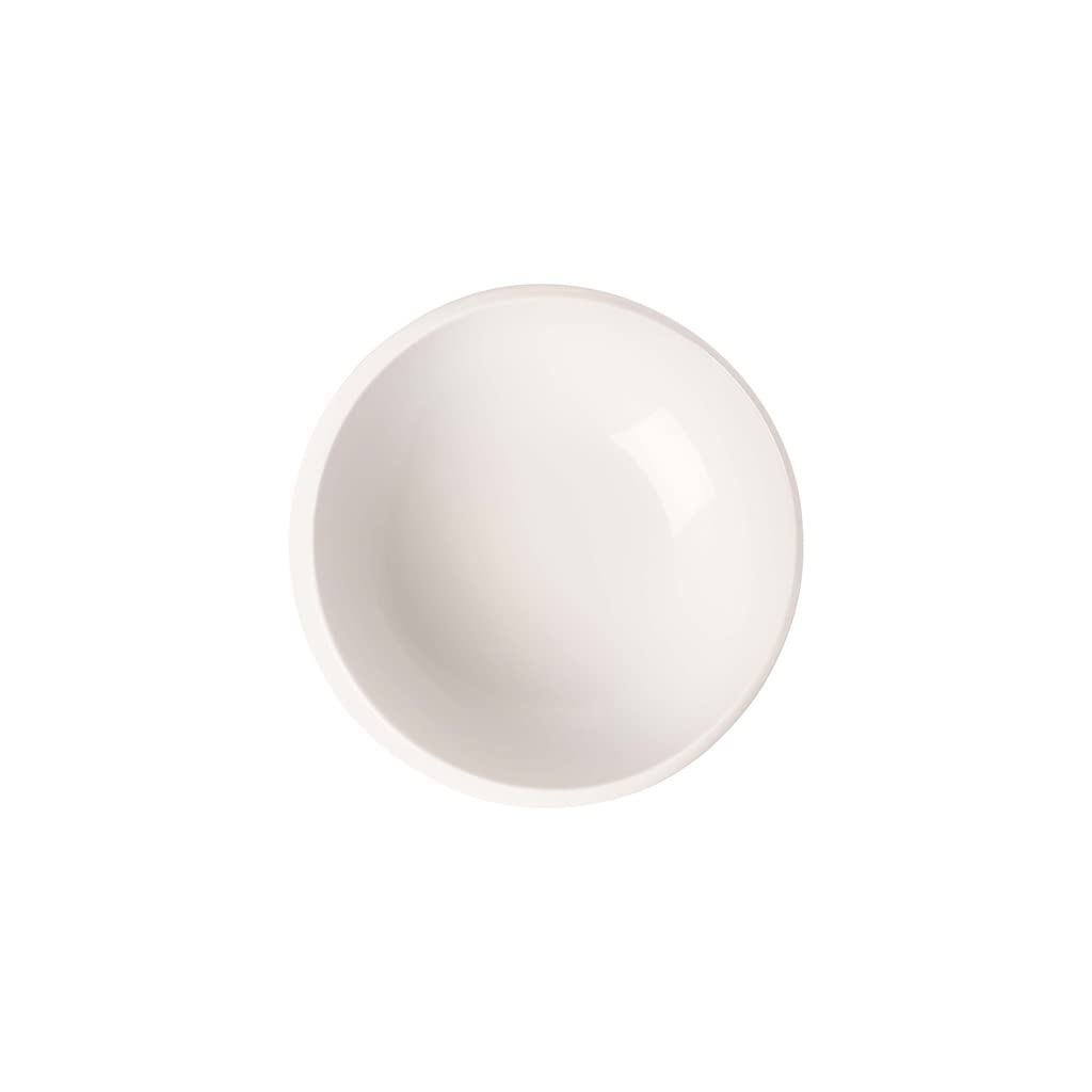 Villeroy und Boch - NewMoon miseczki, mała miska na pyszne desery lub sosy, porcelana premium, biała, nadaje się do mycia w zmywarce