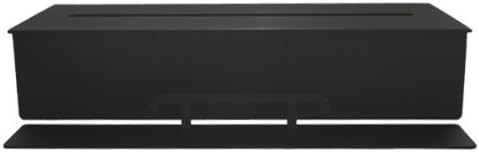 Deka Interieurbouw Metal Burner Firebox Fireplace Table Decoration Black Bio Ethanol Gel Fire 4 liters / 40 cm