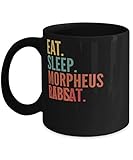 Morpheus Labs Crypto, Eat Sleep Morpheus Labs Repeat Mug 11oz, black