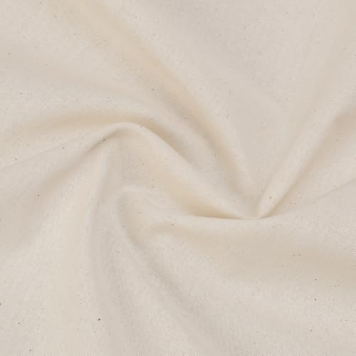 1 Yard Lightweight Cotton Muslin Fabric, 3.3oz, 57" Wide –