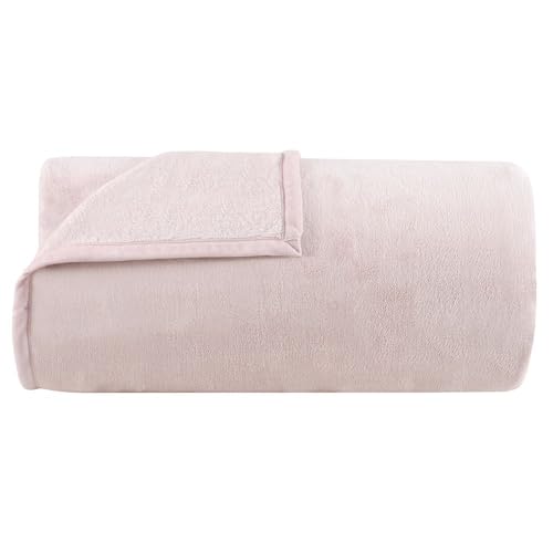 Cobertor Queen Buddemeyer Aspen II 100% Poliéster Rosa