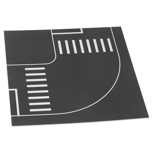 TOYANDONA Maquette de Route en Plastique Panneaux de Signalisation Réalistes, Assemblage Facile pour Garçon et Filles, pour Jeu Créatif et Apprentissage Circulation