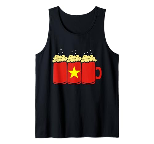 Vietnam Vietnamese Beer Glass Tank Top