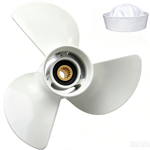 13 1/4 x 17-K Upgrade Aluminum Outboard Propeller- For Yamaha Engines 60HP 70HP 75HP 80HP 85HP 90HP...