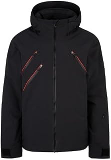 Ziener Herren TARAGO Ski-Jacke/Snowboard-Jacke | atmungsaktiv, wasserdicht, black, 48