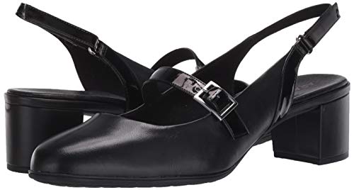 Aravon Women's Career Dress Mj Pump, Black Metall, 7.5 Us Wide #TOP6