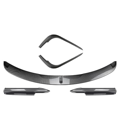 Becquet avant aspect carbone pour BMW E90 E91 Tech Sport pré-LCI