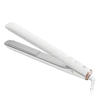 T3 SinglePass StyleMax Professional 1" Ceramic Flat Iron with Custom Heat Automation, 9 Heat Settings, Longer Ceramic Plates, for Straightening, Waving, Curling & Styling