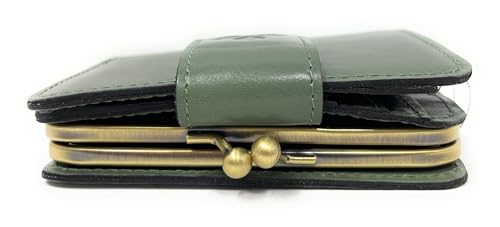 Patricia Nash Leather Iberia Bifold Wallet, Sage4