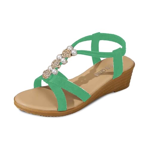 Sandales à talons bloc pour femme avec plateforme confort