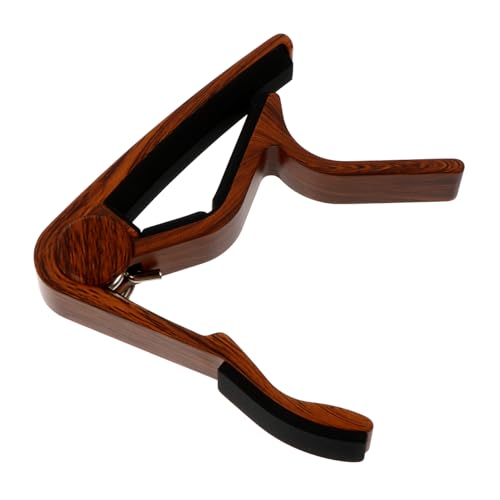 TOYANDONA M^[J| EN guitar capo clamp ukulele M^[ANZT[ M^[`[i[ yANZT[ M^[pNbv A~jE Brown