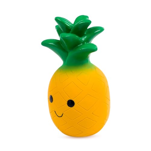 Petface Latex-Kauspielzeug, Ananas, weich, groß