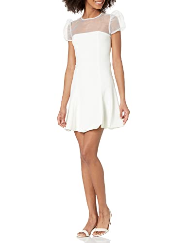 Likely Women's Fina Dress, White, 8 #TOP9