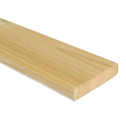 Gartenwelt Riegelsberger Zaunlatte Typ E aus Kiefernholz imprägniert 20x70 mm Höhe 70 cm Oben gerade