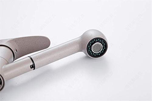 Grifo de cocina extraíble de diseño retro con monomando de alta precisión 2