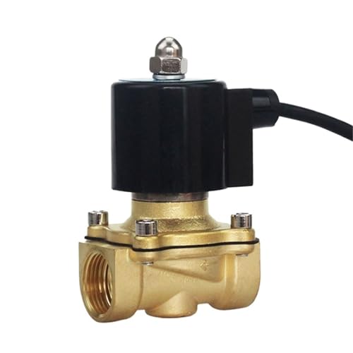 Électrovanne en laiton 3/4 pouce AC220V avec conception normalement fermée à 2 voies