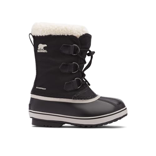Sorel Unisex Kinder Yoot Pac Nylon Wp Wasserdichte Schneestiefel Black Youth Collection 2024 35 EU