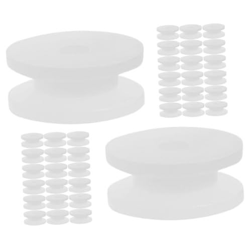 SUPVOX 50pcs DIY Model Toy Gear Plastic Pulley Wheel Small Pulley Wheel for Rc Car