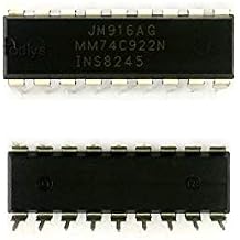 New 10Pcs for 74C922 74C922N MM74C922N DIP-18 16-Key Encoder IC Chip MM74C922