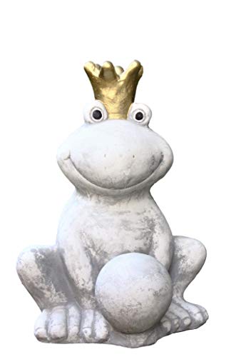 Preisvergleich Produktbild Steinfiguren Froschkönig