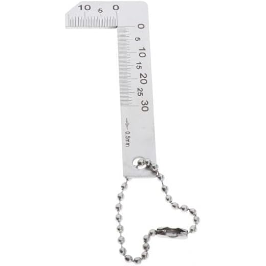 UJEAVETTE Stainless Steel Inverted Angle Gauge