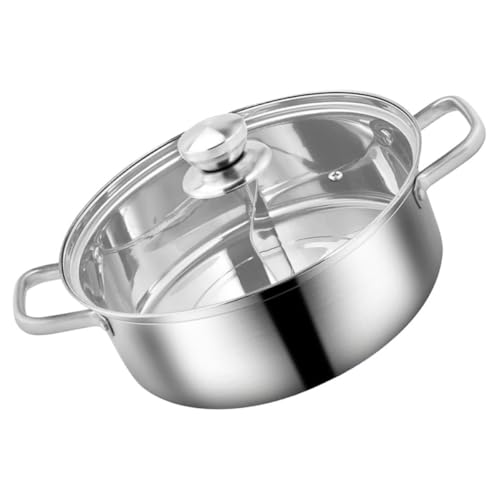 Casserole grosse capacité en acier inoxydable à double poignée - 2