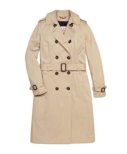 Brooks Brothers(ブルックス ブラザーズ) Red Fleece コットンツイル ダブルブレスト トレンチコート 100165321 ベージュ S
