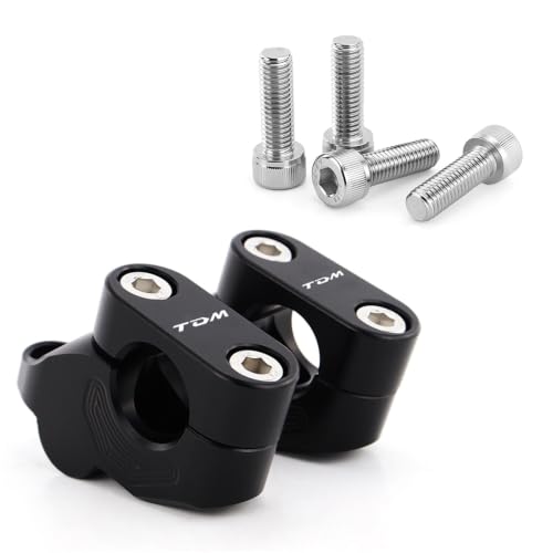 Éliminer le mal de dos en moto avec les élévateurs de guidon Yamaha TDM 900 850