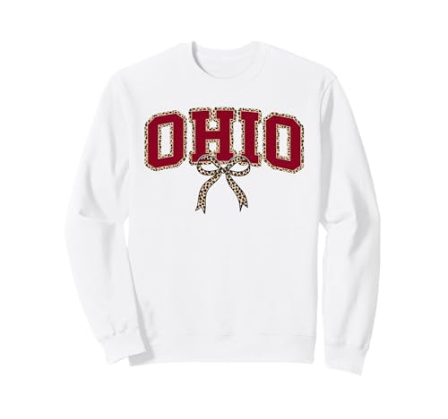 Ohio Leopard Bow Girl State Pride Trendy Design �g���[�i�[