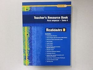Paperback Realidades 2 Teacher's Resource Book